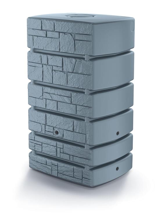 Zbiornik na wodę deszczową 1000 litrów TOWER STONE IDTST1000 + przyłącza