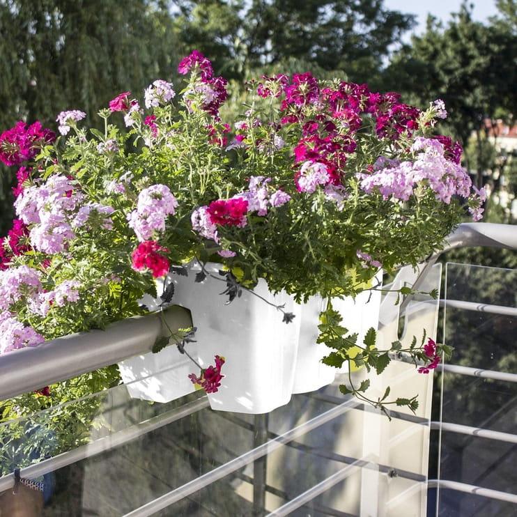 Doniczka na balustradę CROWN DCRO400
