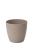 Doniczka z podstawką Mika 15 okrągła szarobeż