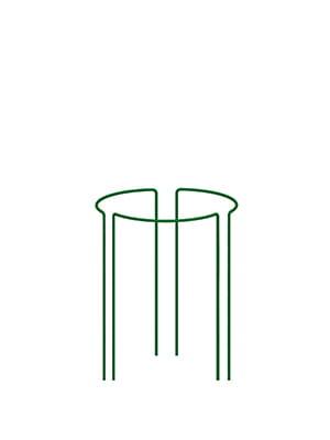 Podpora ogrodowa Kwiatowa M, ELGarden