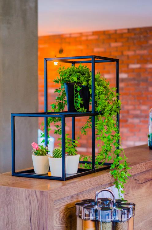 Kwietnik metalowy na ścianę Modułowy I, ELGarden