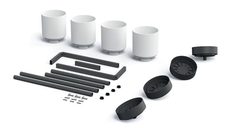 Kwietnik metalowy BLOOMIE STAND, Prosperplast, IKD4L