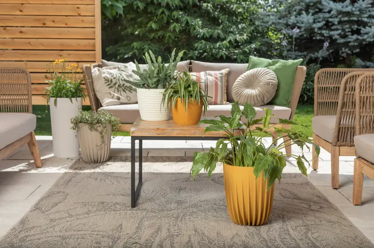 Doniczka okrągła MIRA 145, Lamela