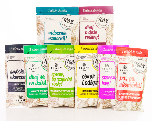 Mega zestaw nawozów do roślin 8w1, saszetki, Plant Lover