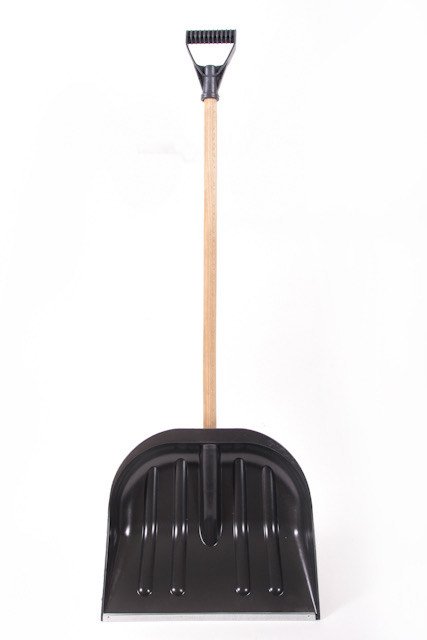 Łopata do śniegu 45 cm czarna