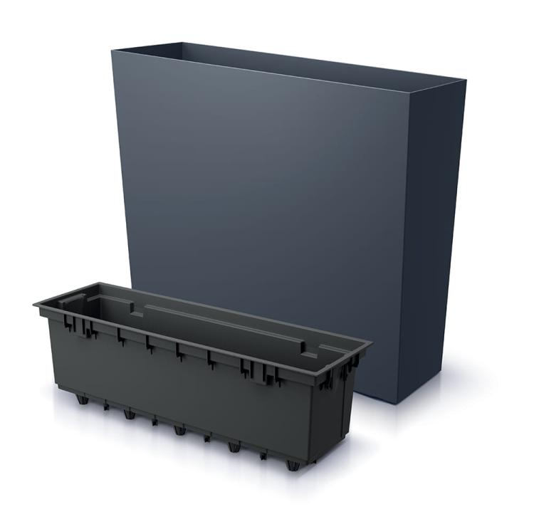 Doniczka wysoka Urbi Case T, Prosperplast, DUC800T