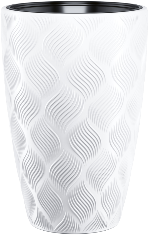 Doniczka wysoka, ogrodowa Flow Slim 40, Form Plastic