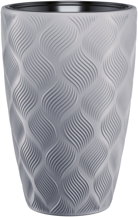 Doniczka wysoka, ogrodowa Flow Slim 40, Form Plastic