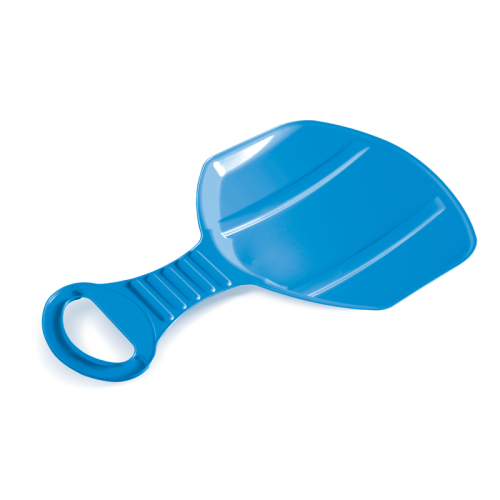 Ślizg jabłuszko na śnieg, sanki dla dzieci KID niebieskie