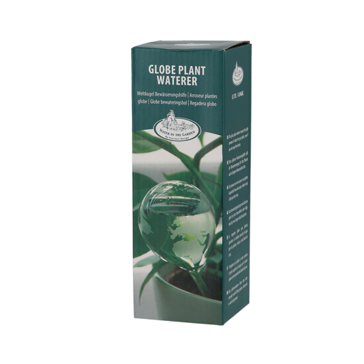 Szklany nawadniacz do roślin KULA ZIEMSKA