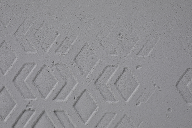 Donica podłużna ogrodowa, KARO ECO 800x400 beton