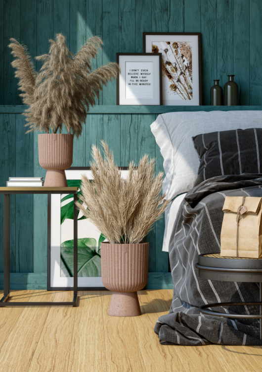 Doniczka na nóżce, Keli Mika Petit Eco Wood 18