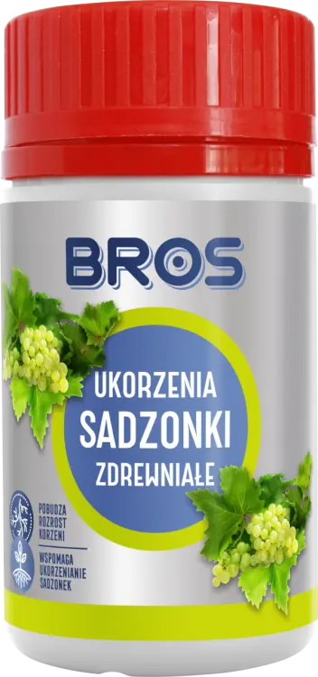 Środek do ukorzenia sadzonek zdrewniałych, Bros, 50g