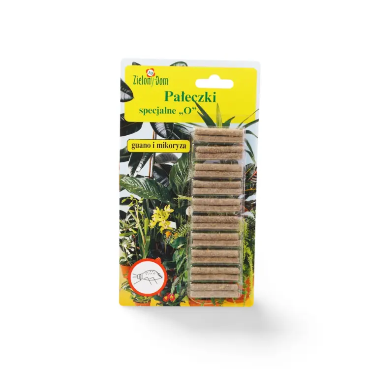 Pałeczki nawozowe z guano i helperami „O” 20 szt.