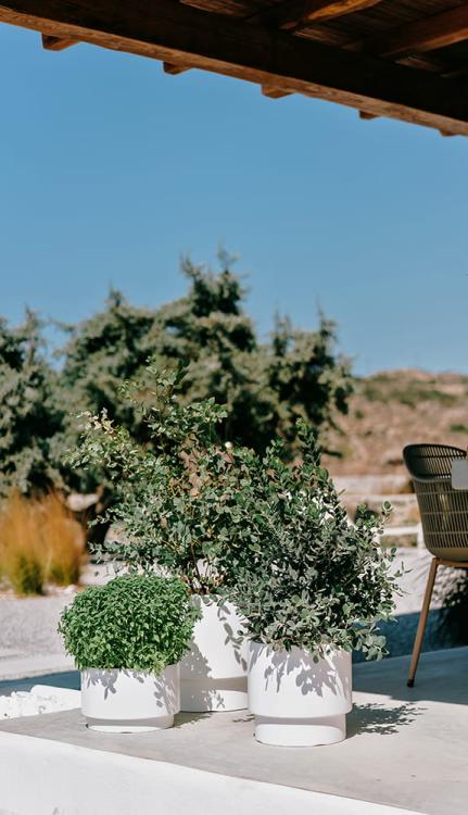 Doniczka okrągła HEOS DBHEN300 z wkładem