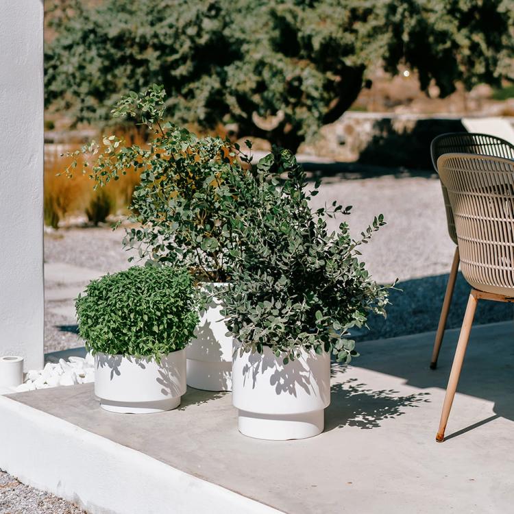 Doniczka okrągła HEOS DBHEN400 z wkładem