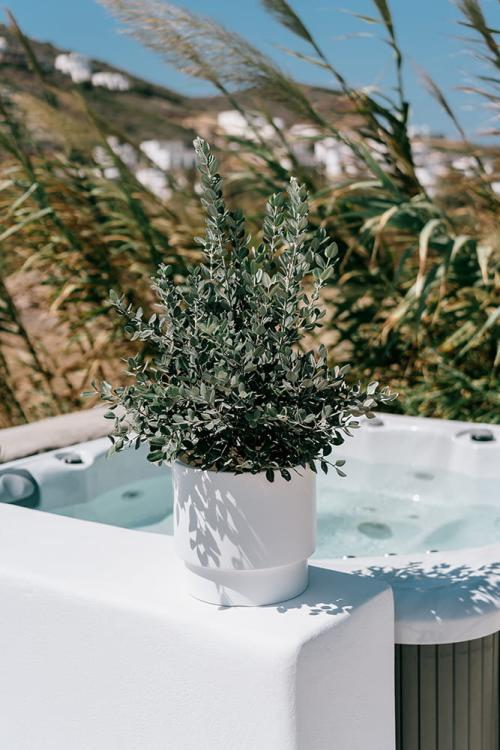 Doniczka okrągła HEOS DBHEN400 z wkładem