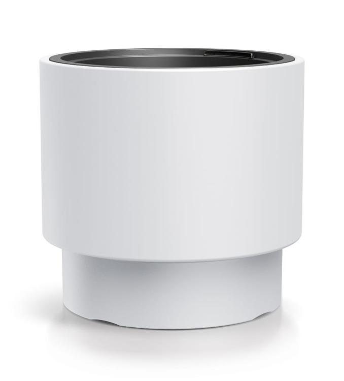 Doniczka okrągła HEOS DBHEN470 z wkładem biała