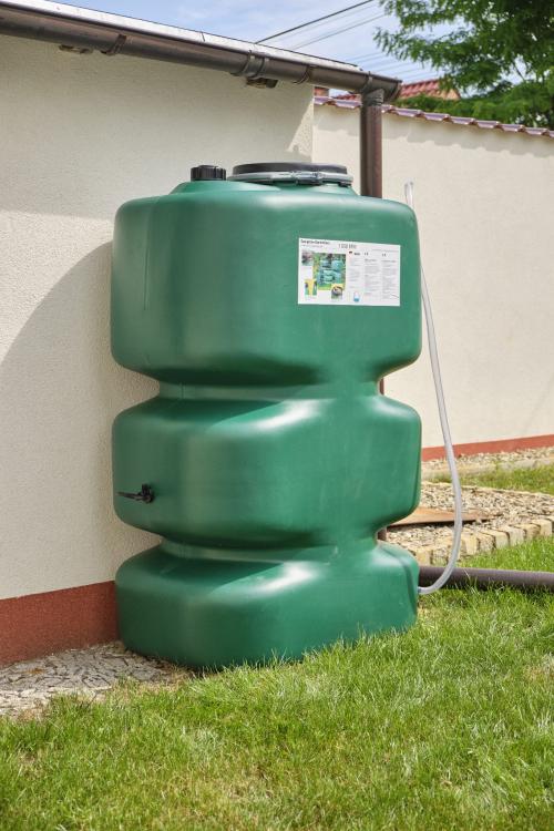 Zbiornik na wodę deszczową GARDEN 1000L ze zbieraczem i wężykiem