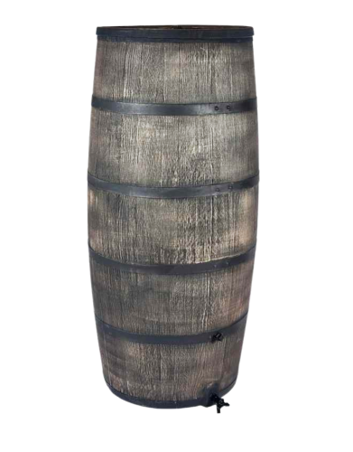 Zbiornik na wodę deszczową, beczka wysoka BRUNNE SLIM 500L