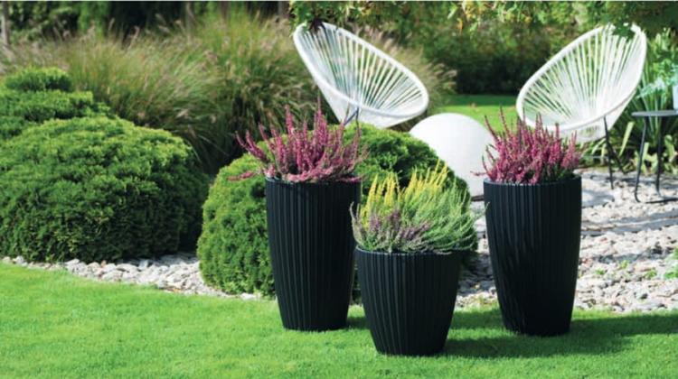 Doniczka ogrodowa Mika 30 cm z wkładem