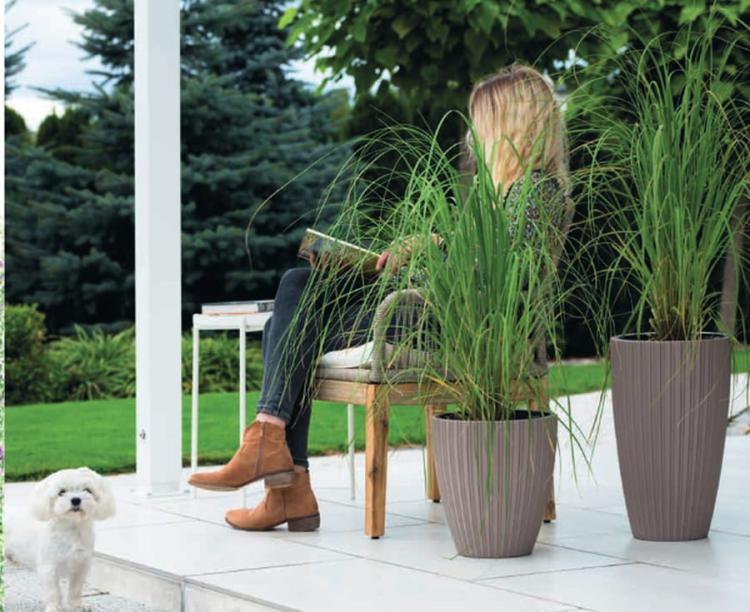 Doniczka ogrodowa Mika 30 cm z wkładem