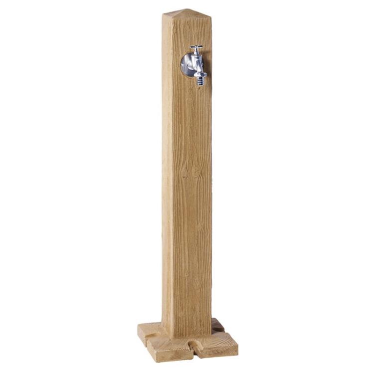 Punkt poboru wody dekoracyjny WOOD kolor jasne drewno