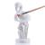 Figurka do pomalowania, kolorowanka 3D Flaming, Flamingo Classic