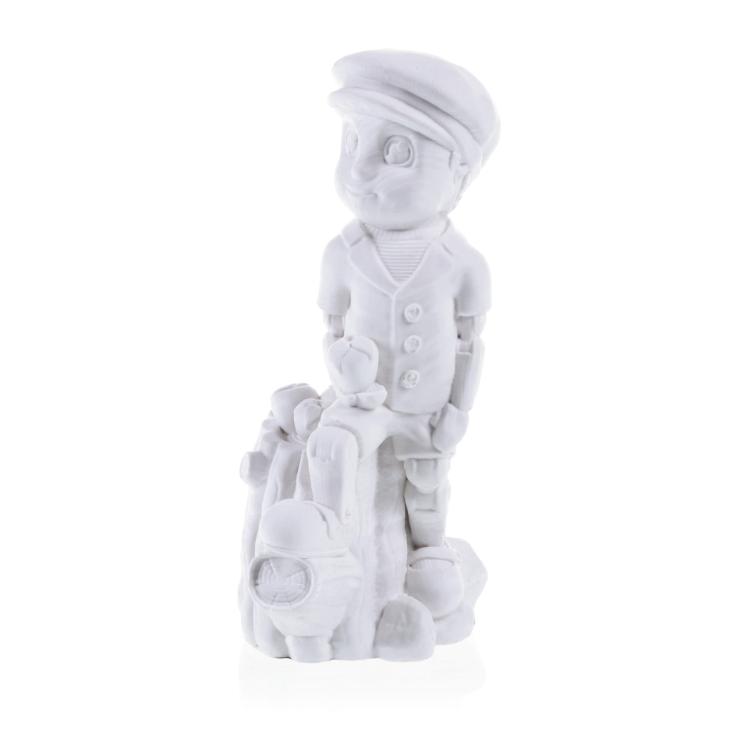 Figurka do pomalowania Wooden Boy, kolorowanka 3D
