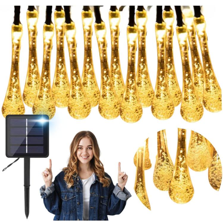 irlanda ogrodowa, ciepłe światło, LED SOPLE