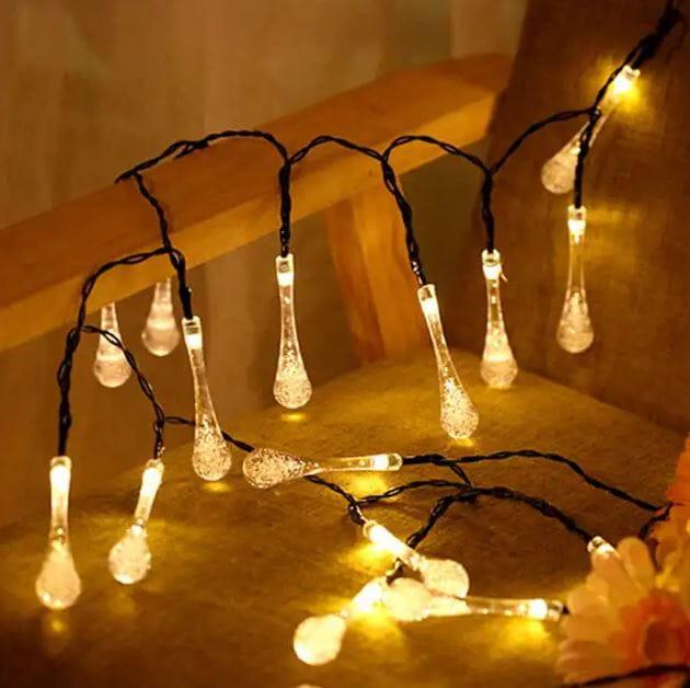 irlanda ogrodowa, ciepłe światło, LED SOPLE