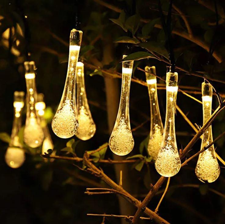 girlanda ogrodowa, ciepłe światło, LED SOPLE