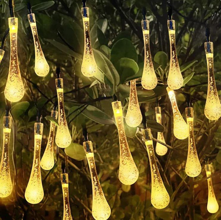 girlanda ogrodowa, ciepłe światło, LED SOPLE