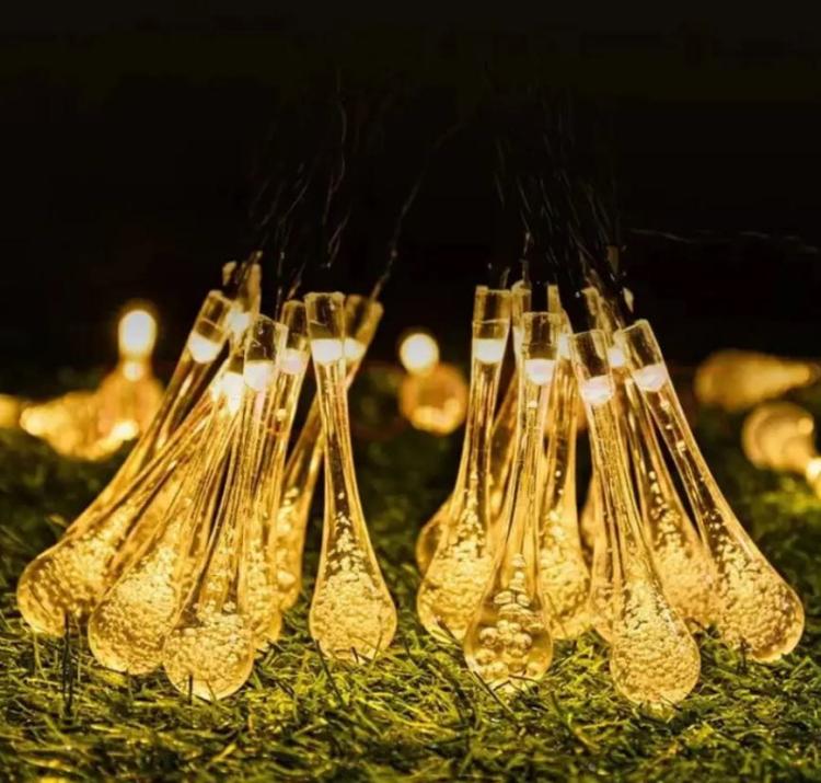 girlanda ogrodowa, ciepłe światło, LED SOPLE