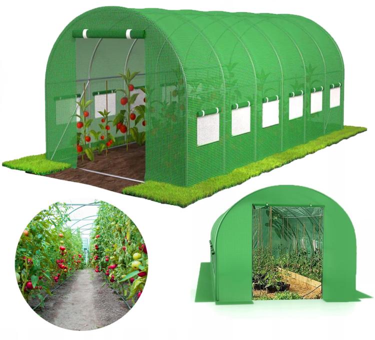 Tunel foliowy 600x300x200 cm (18m2) PREMIUM