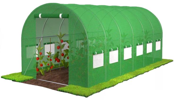 Tunel foliowy 600x300x200 cm (18m2) PREMIUM