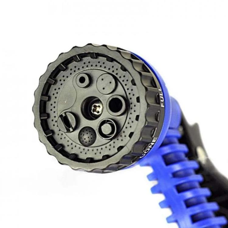 Wąż rozciągliwy ogrodowy 22,5m niebieski