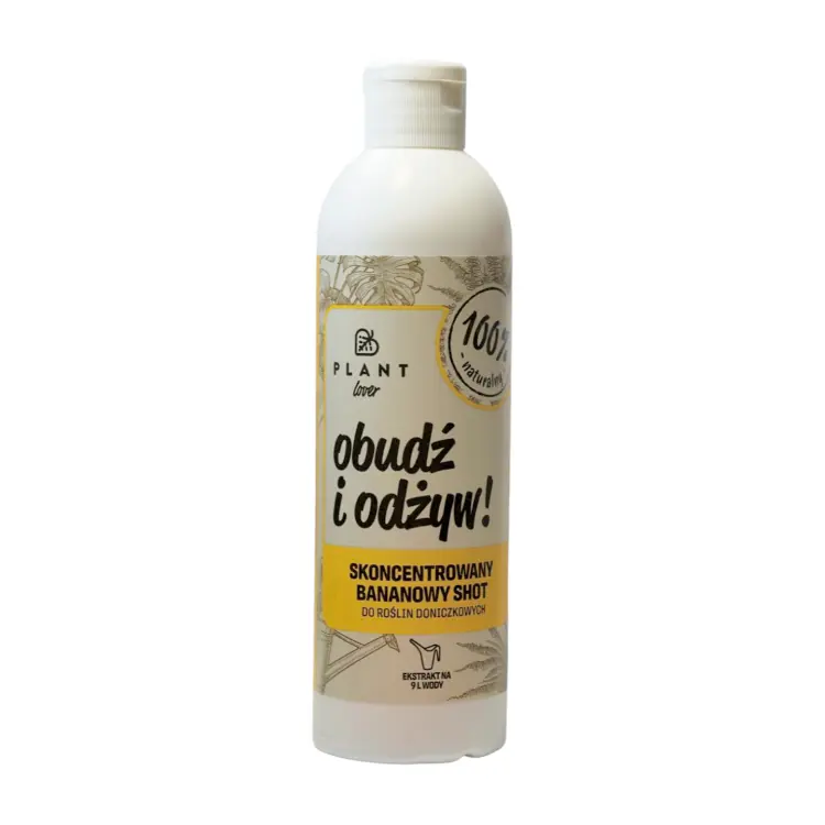 Bananowy shot do roślin doniczkowych - obudź i odżyw!, 300 ml, Plant Lover