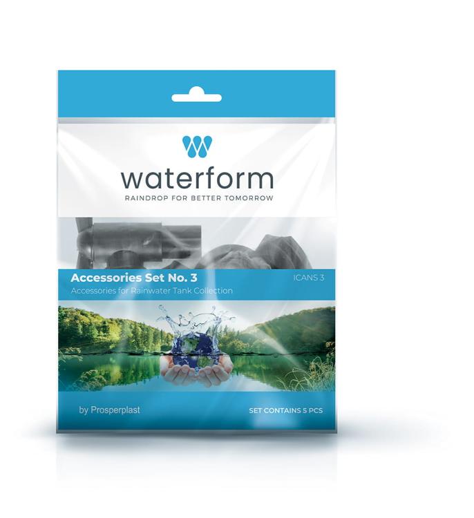 Zbieracz wody z rynny do zbiornika na deszczówkę ICANS3