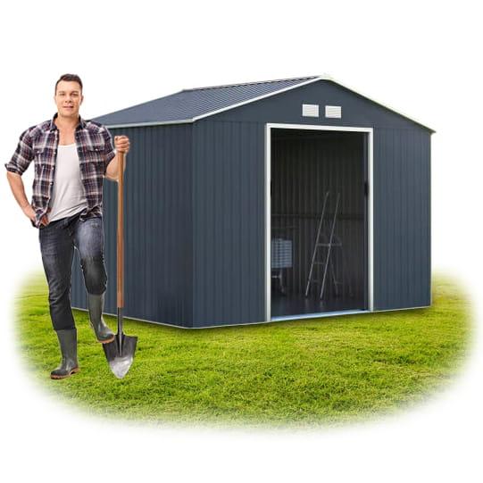 Schowek narzędziowy ogrodowy, 8 m²