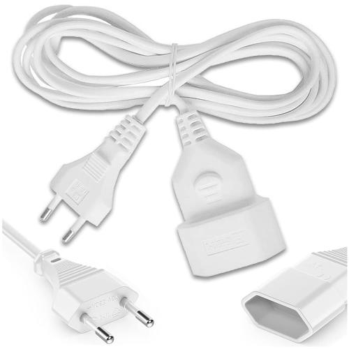 Przedłużacz biały 5 m