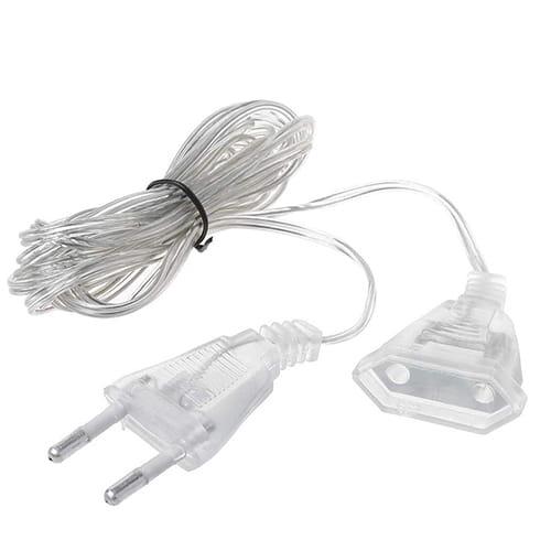 Przedłużacz biały 3 m