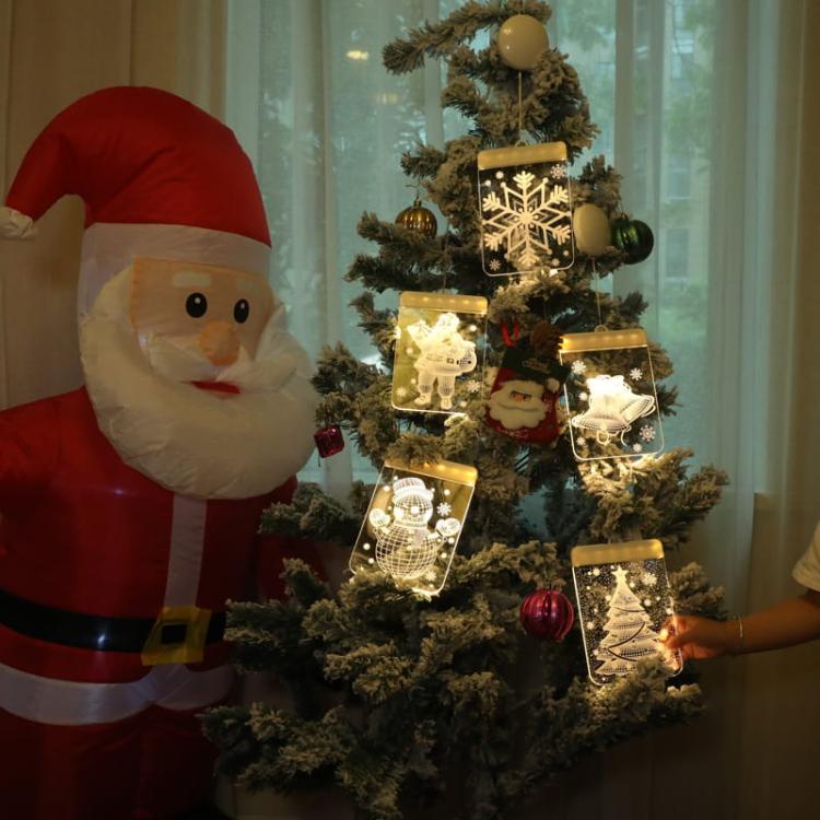 Lampki świąteczna na okno, ciepła biel