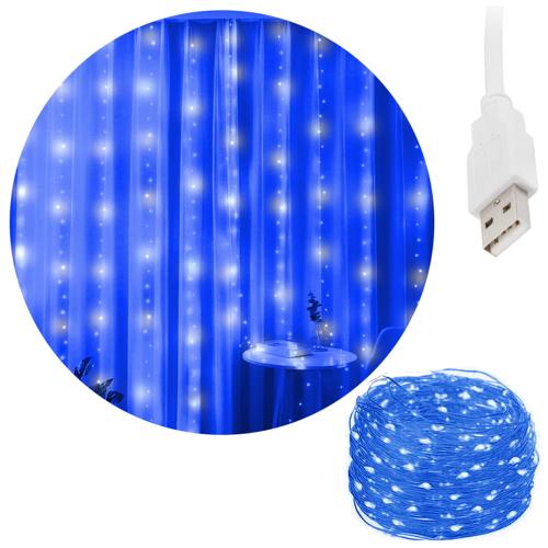 Kurtyna świetlna 3x2,5m , efekt Flash, LED