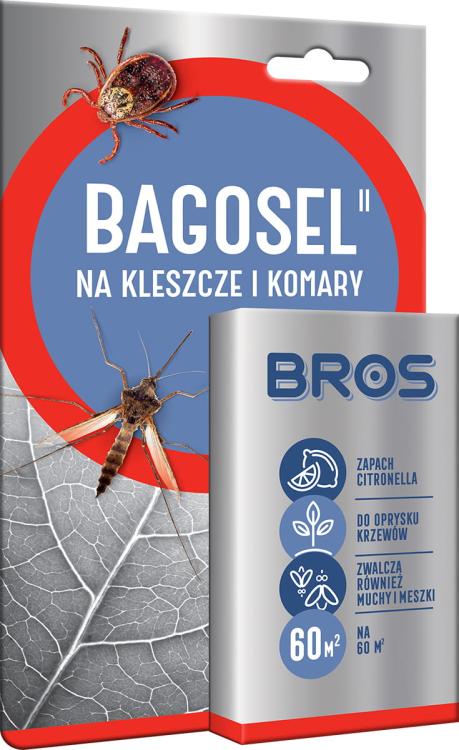 Oprysk na komary i kleszcze 30 ml, Bagosel, Bros