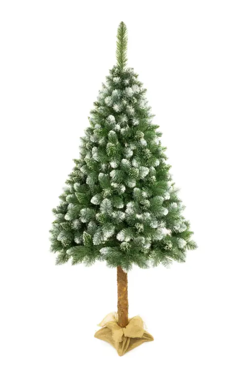 Choinka sztuczna na pniu 220cm, Sosna Diamentowa