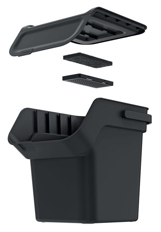 Filtr węglowy do kosza na śmieci KADDI Q,