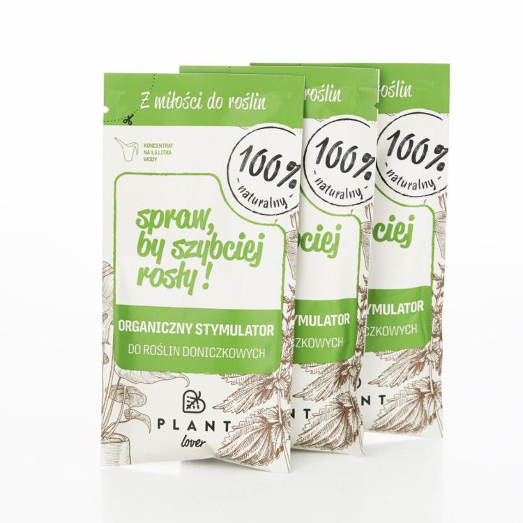 SPRAW BY SZYBCIEJ ROSŁY! Stymulator do roślin, zestaw 3 szt. , PLANT Lover