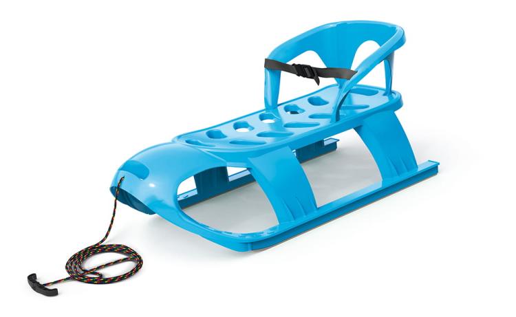 Sanki z oparciem BEZZY SEAT, niebieski
