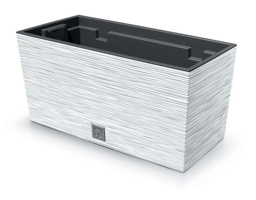 Doniczka podłużna FURU DFC400 z wkładem, biały